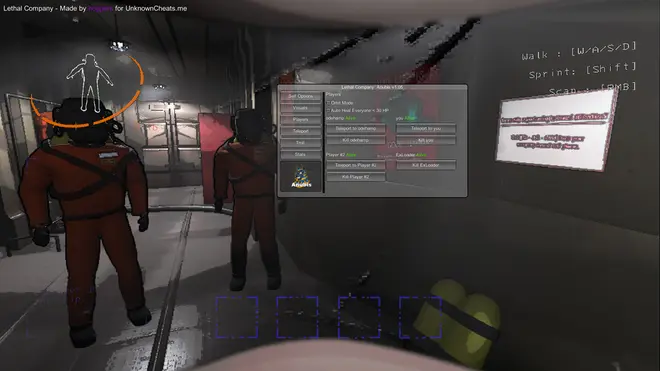 Anubis - Легит чит на летал компани (Monster ESP, Turret ESP, Teleport hack)