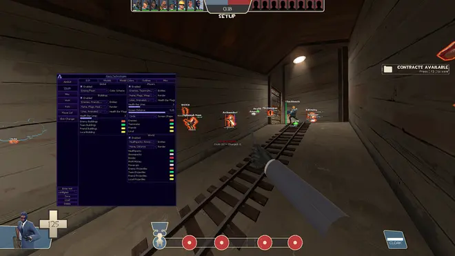 Ateris - Самый большой рейдж чит под TF2 (Visuals, Aimbot, CFG)