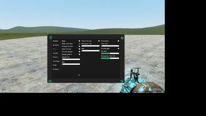 CFF - Легитный аимбот чит для Гаррис Мод