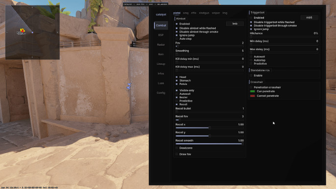 Catalyst Ext. - Бесплатный External чит на КС 2