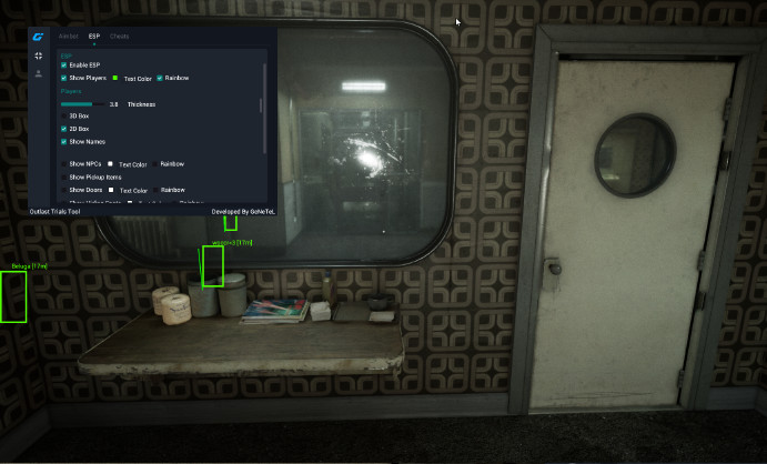GeNeTeL Tool - Бесплатный чит на Outlast Trials с аимботом и воллхаком
