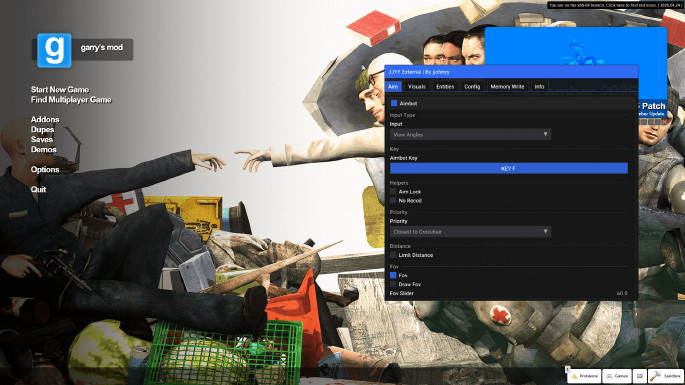 JJYY - External чит для GMOD