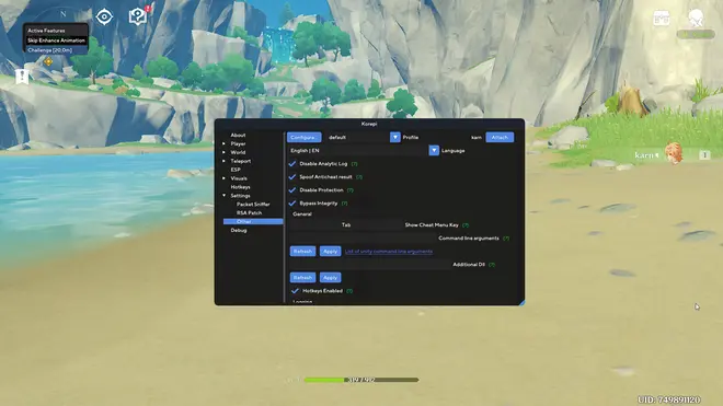 Korepi - первый чит на геншин импакт