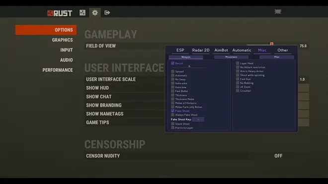 LastDesirePro - Радархак, сайлент аим, ЕСП для старого Rust