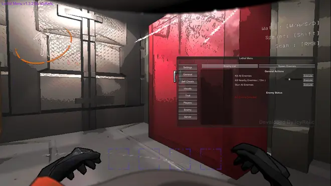 LethalMenu - Чит на Lethal Company (Object ESP, Ship ESP, Troll)