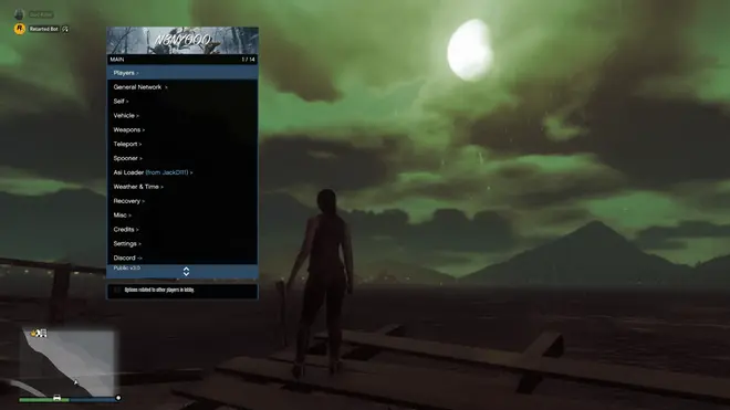 N3NY000 Menu - Бесплатное модменю на GTA V