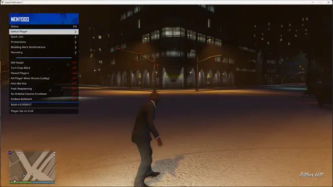 N3NY000 Menu - Бесплатное модменю на GTA V