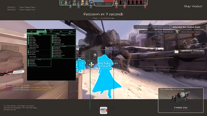 Omicron - HvH чит для TF2 с эксплойтами, аим-ботом, вх и MISC