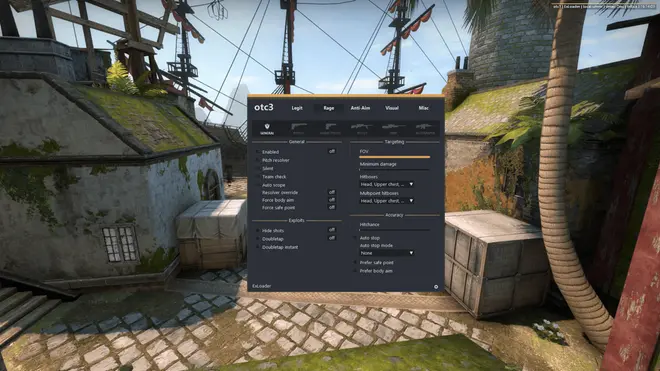 Рейдж чит под CSGO, ХВХ, Спинбот, Антиаимы