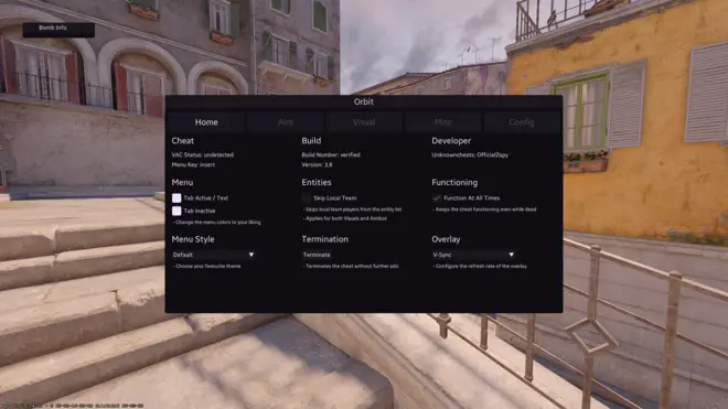 Orbit - Бесплатный kernel wallhack для CS2 + Grenade helper