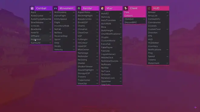 Paragon - BowBomb, AutoCrystal, AutoWalk, FPS чит клиент на Minecraft