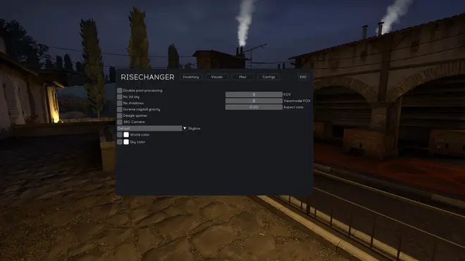 Популярный skinchanger под CSGO - RiseChanger