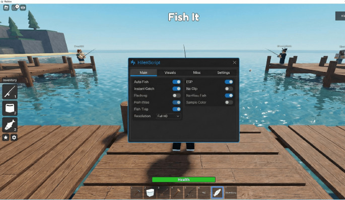 Fish It - Бесплатные скрипты для Roblox (Auto Fish, Auto Sell, Fish ESP)