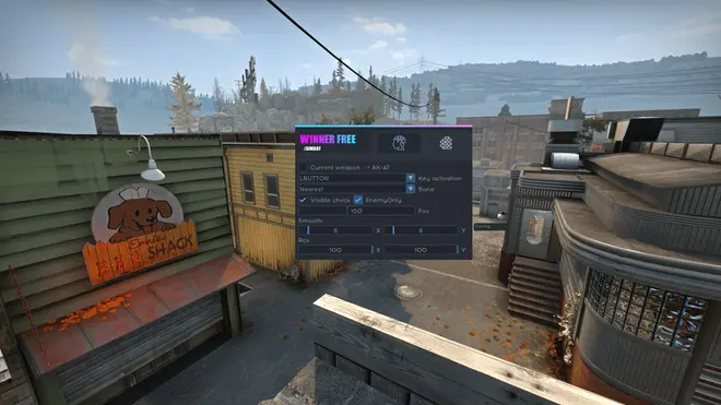 Бесплатный W1nner.pw чит для Counter-Strike: Global Offensive