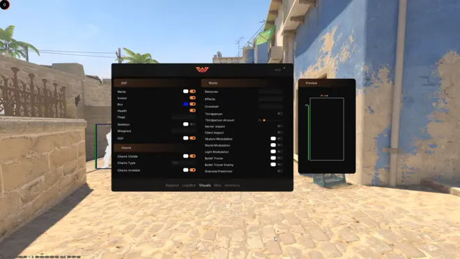 Weave CS2 - Бесплатный рейдж хвх чит на Counter-Strike 2